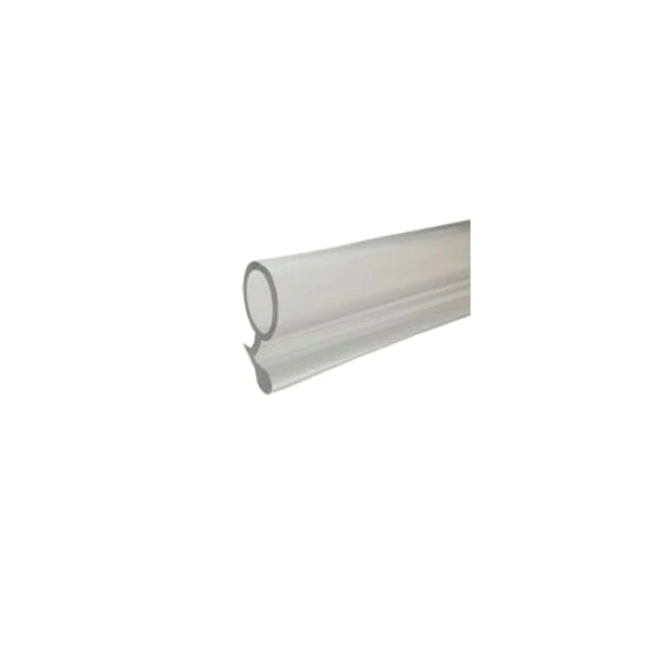 
Clear Vinyl Shower Door Bulb Water Seal 