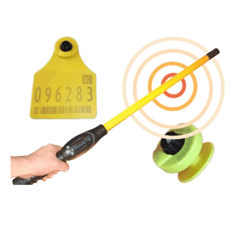 Factory Supplier Animal Microchip Rfid Ear Tag Cattle Earrings Farm Animals