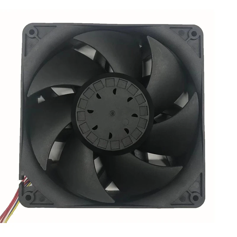 140*140*38mm DC 12V 7.2A Ball Bearing Big Power 6 lines plug Brushless Axial Fans Cooling fan radiator Axial flow fans