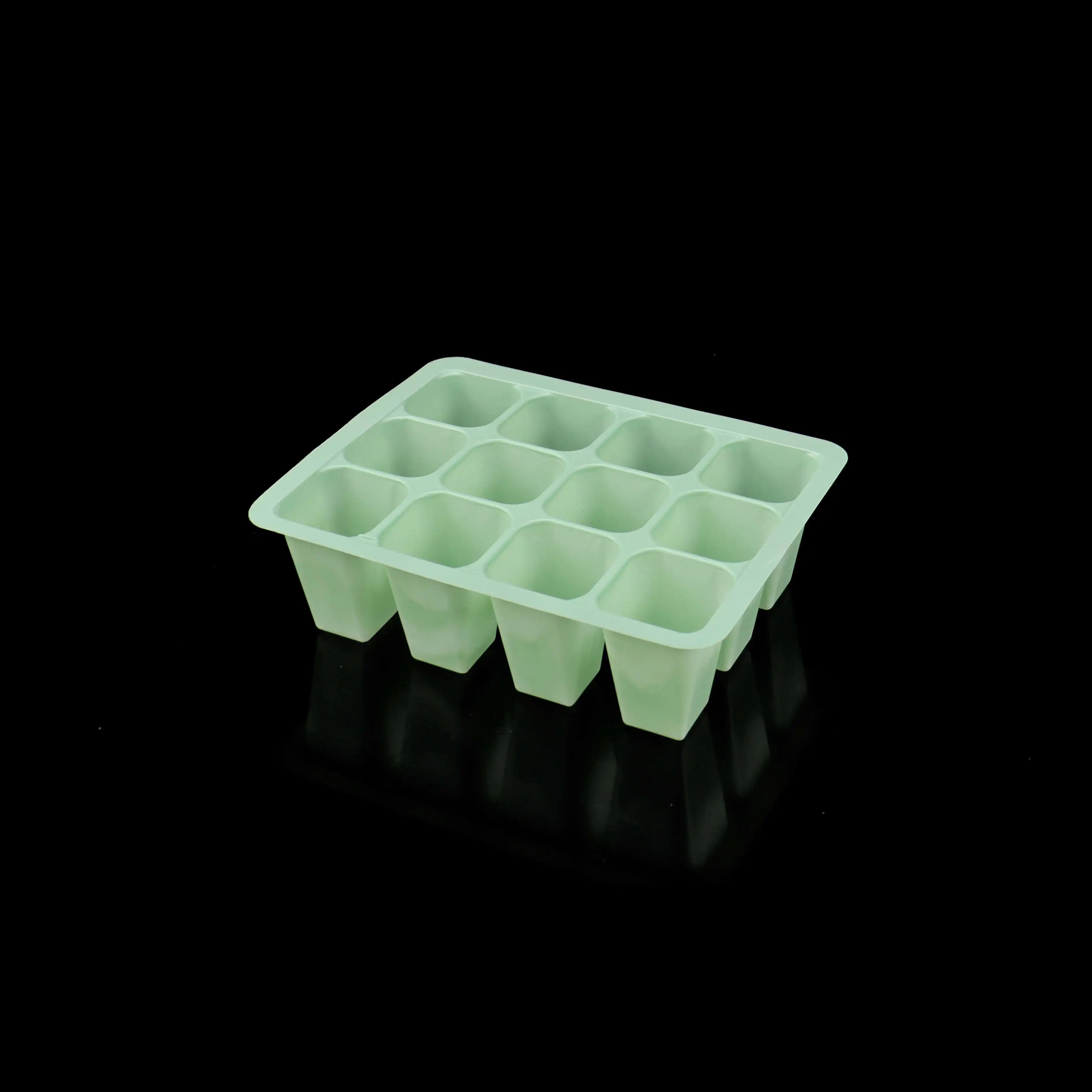 2023 New Design Eco-Friendly Seed Planting Starter Propagation Ps 12 Grids Plant Grow Tray
