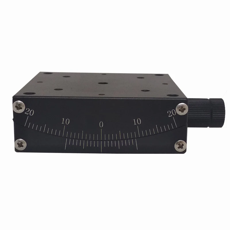 Precise Manual Goniometer Stage Dovetail Platform Optical Sliding Table PT-SD4025