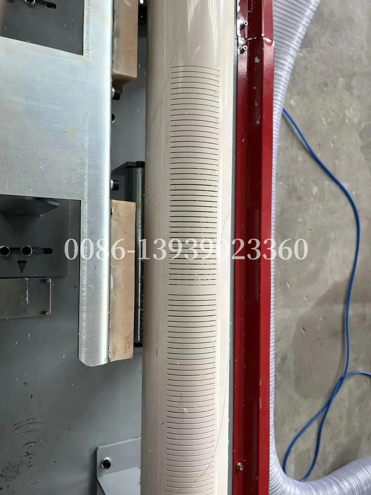 Upvc pvc pipe slotting machine for sale