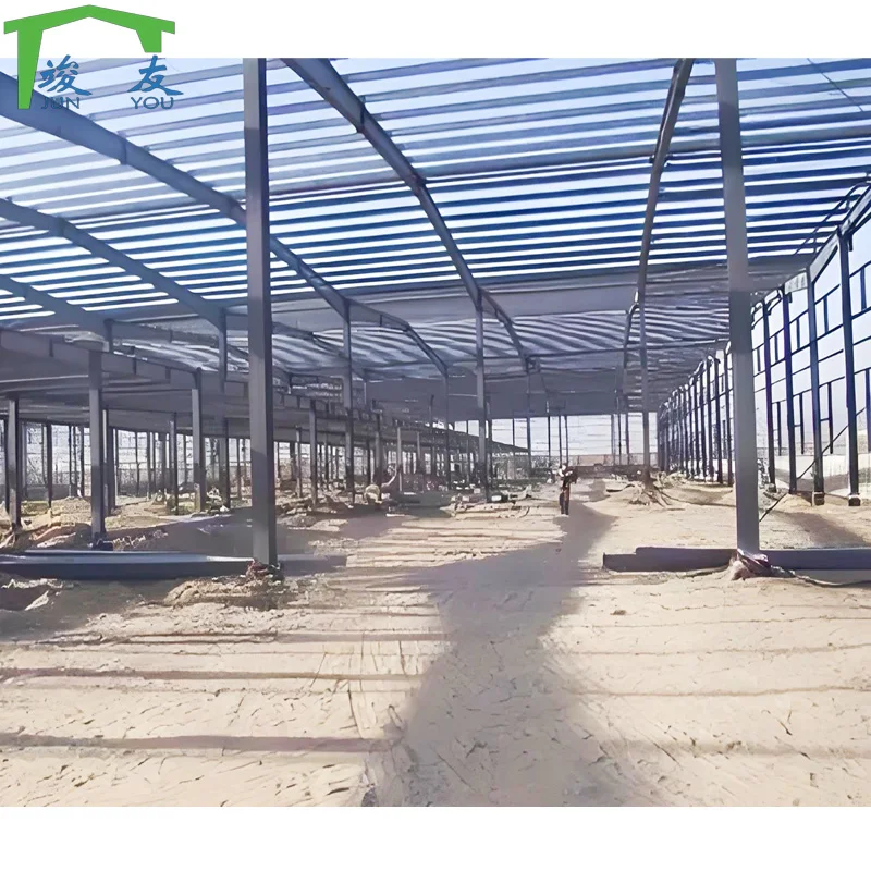 Prefabricated steel structure workshop gas station advertising steel structure petrol station canopies construction workshop