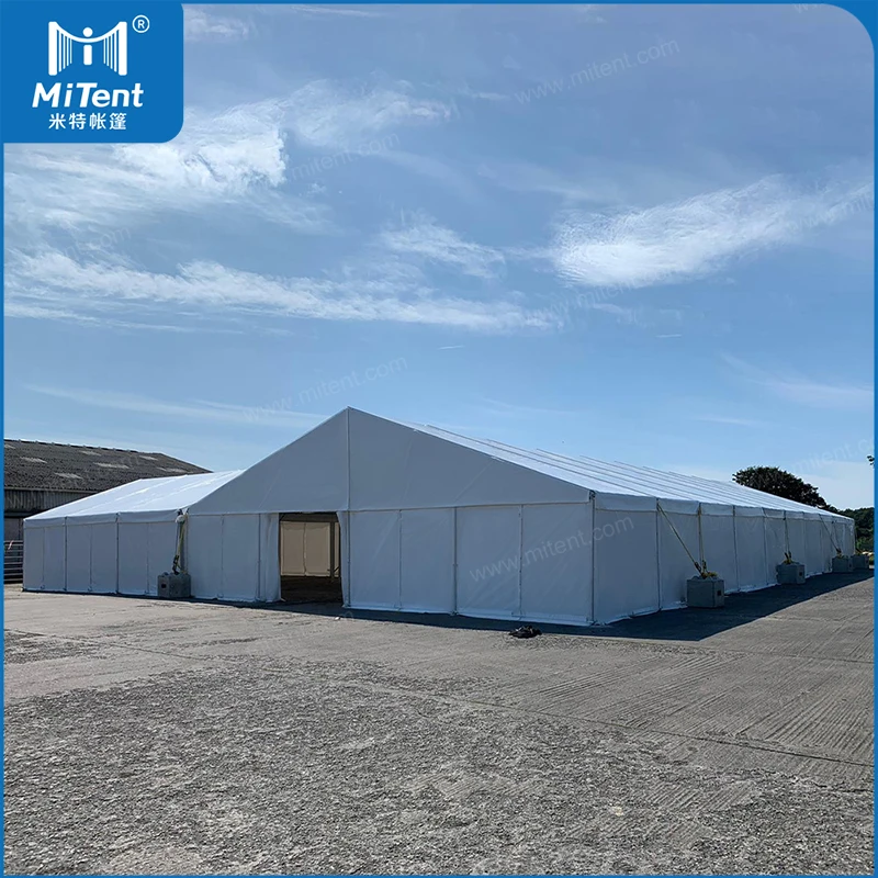 20x40m Waterproof Storage Tent Big Outdoor Warehouse Tents for Worshop Application
