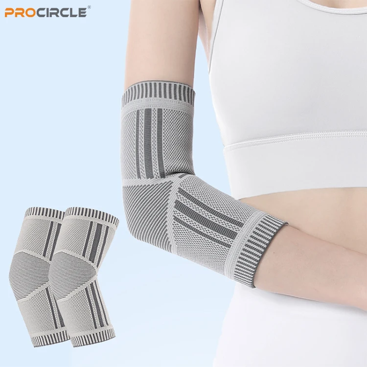 ES-H2088 Elastic Elbow Compression Sleeve Breathable Anti-Collision Graphene Elbow Pads