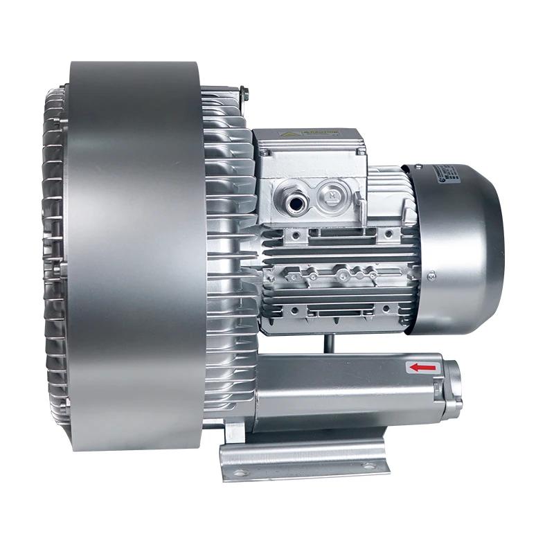 high pressure ring blower vacuum air pump 7.5kw high hp air blower for aquaculture