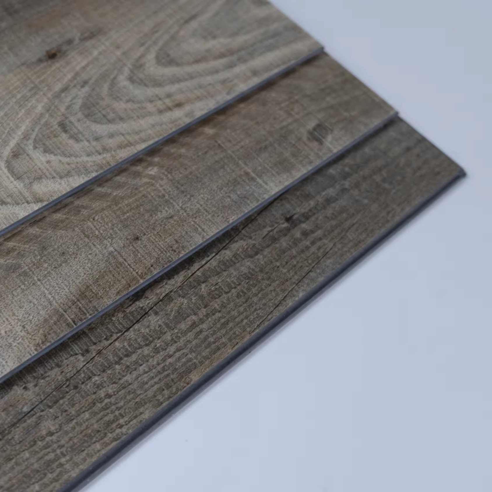 Hybrid Click Lock LVT PVC Material Rigid Core Luxury SPC Vinyl Flooring With Attached IXPE Foam flooring