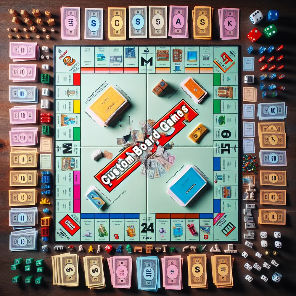 High quality custom education board games printed board games made in China