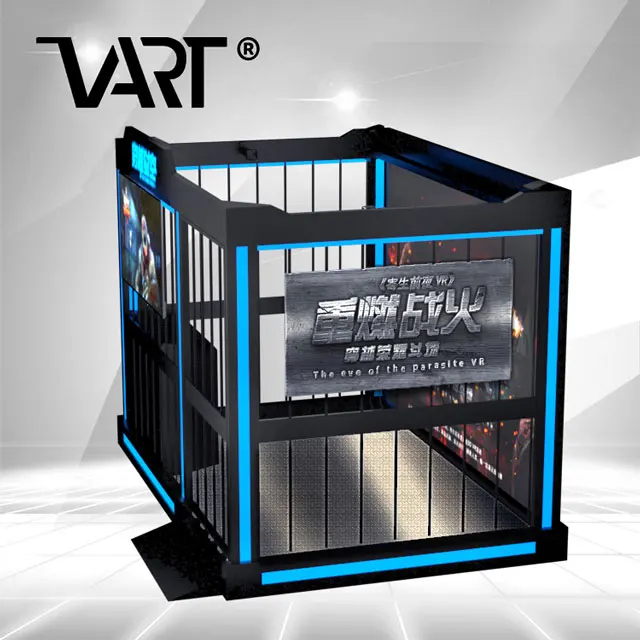 4 Players Monster Shooting Hunt Survival Cage Escape Room VR Team with CE RoHS