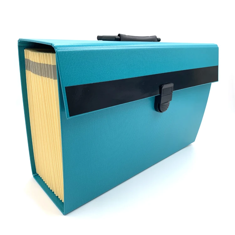 
Custom office cardboard a4 size document organizer expanding file folder 