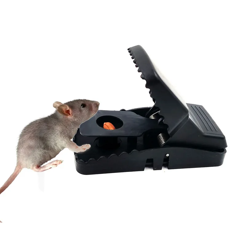 Custom Rat Snap Traps Plastic Home Kitchen Catcher Killer Auto Rodent Trap System Rat Killer Mouse Trap Clamp