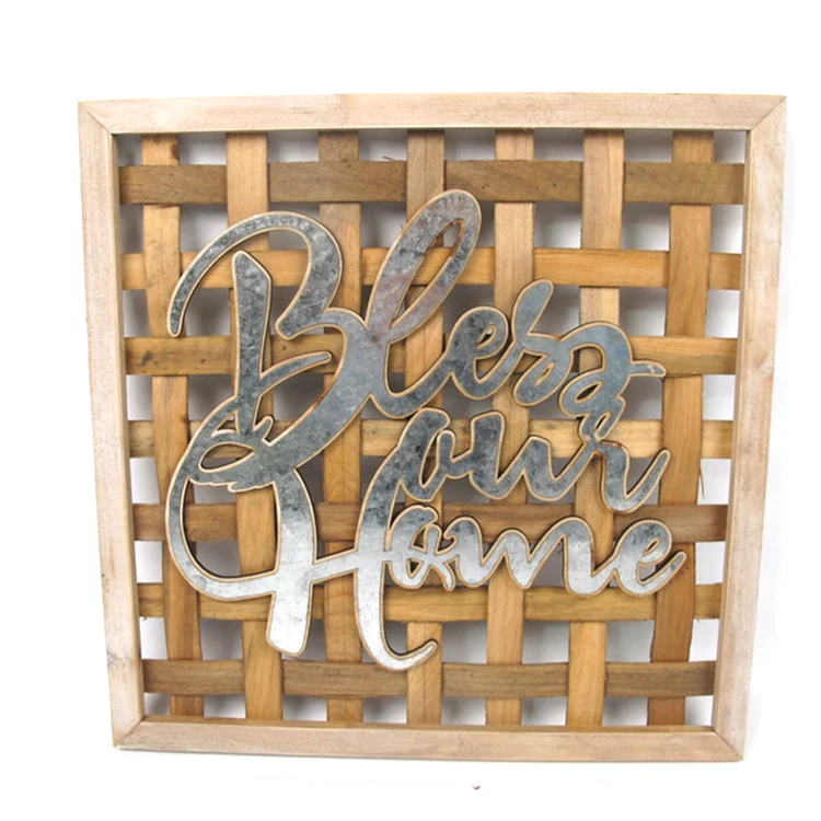 
Hot sale factory direct price wood door number plaque sign wooden decoration for home 
