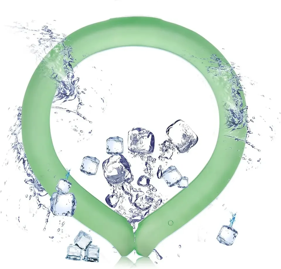 reusable neck cooling rings for outdoor sports Pcm neck cooling Belts for summer cooling Tpu Neck ice pipes