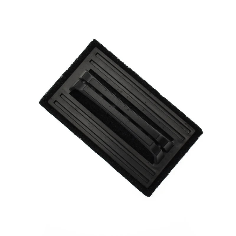 Household Kitchen Tools BBq Cleaning Grill Brush Plastic Handle Scouring Pad Terylene Sponge Brush