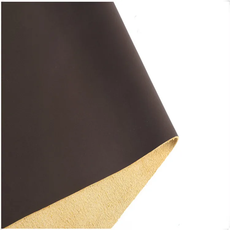 
The Special Ecological Leather Semi PU Finished Made of Regenerated Cow Hide Fiber Is Wear-resistant and Scratch Resistant 1.4MM 