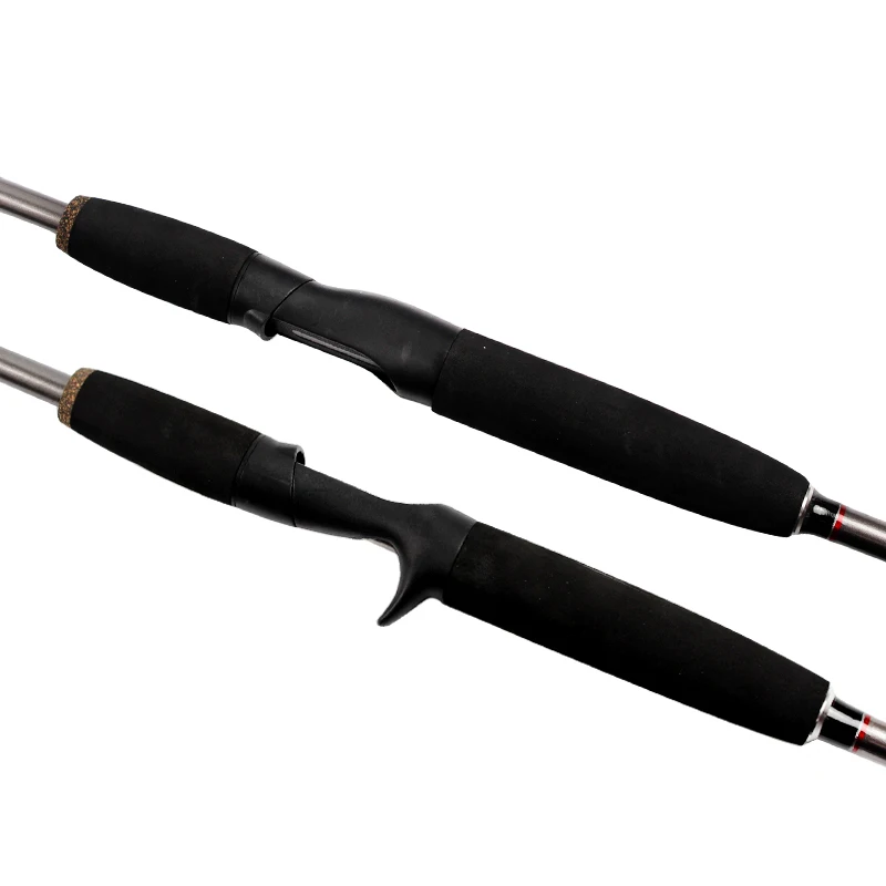 Bass Composite Travel портативное лососевое стекло медленное отжимание спиннинговое литье рыболовные удочки из углеродного волокна