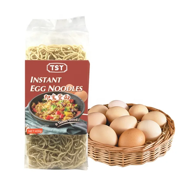 Top Factory Restaurant Noodles Chinese Traditional Instant Dried Egg Noodle