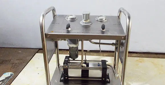  58 Bar Air Driven Oxygen Gas Booster for Amplifier