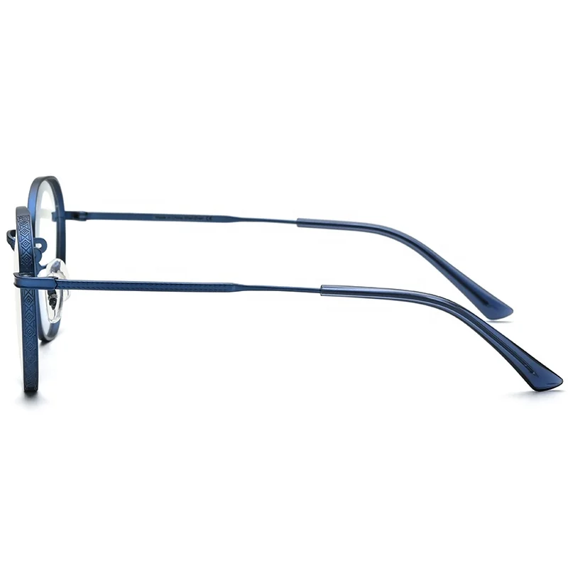 Titanium Glasses Frame Men Vintage Round Myopia Optical Prescription Eyeglasses Women 2023 New Retro Eyewear