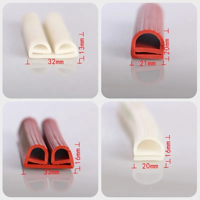 Silicone Rubber Oven Door Seal e shape gasket