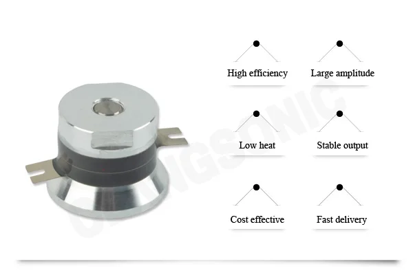 
Clangsonic 68k small ultrasonic piezoelectric transducer 