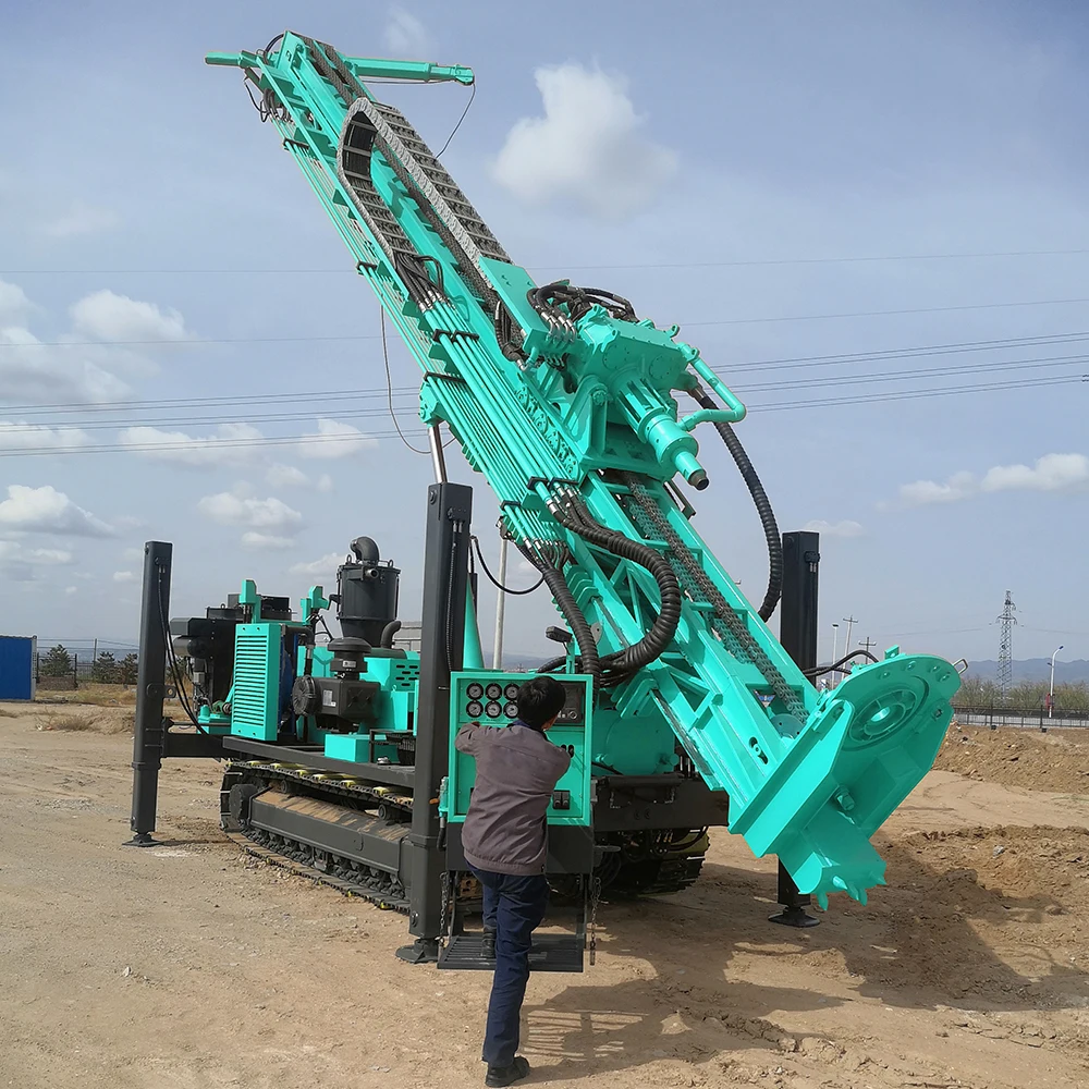 Big Diameter Reverse Circulation Drilling Rig Mobile Truck Type Geological Exploration Engineering Drilling Machine