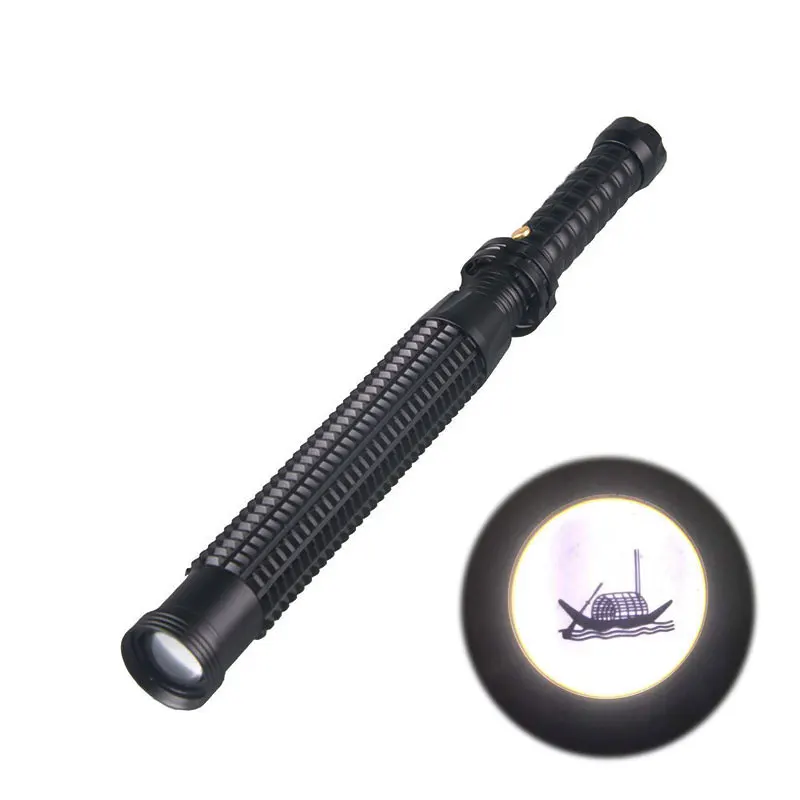 Pattern Customized Projection Flashlight Halloween Adversting Lamp Logo projection LED Flashlight with Pumpkin Ghost Pattern