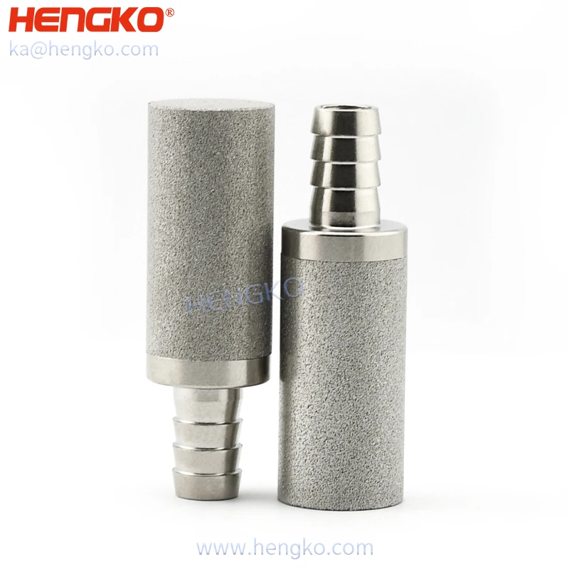 Stainless steel micro porous fine bubble diffuser stone for ozone Co2 oxygen gas Injection aeration air stone