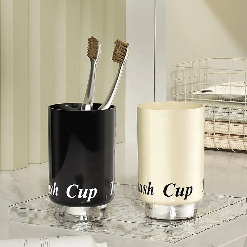 Wholesale Chinese Mouthwash Travel Portable Plastic toothbrush toothpaste holder Wash Cup