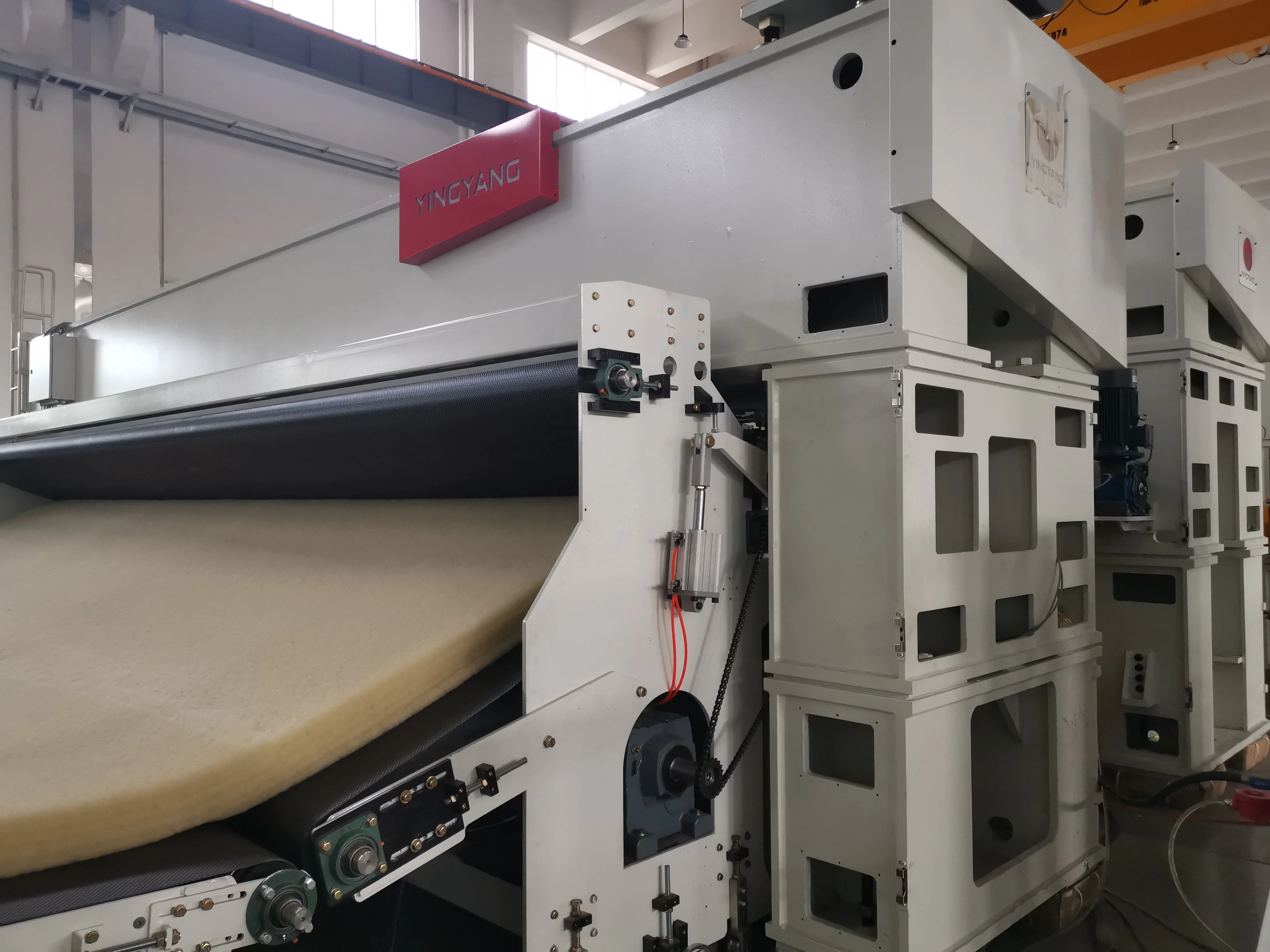 YYQS High-efficiency Web Drafter 15-Roller  Web Drafting Machine For Nonwoven Production Line