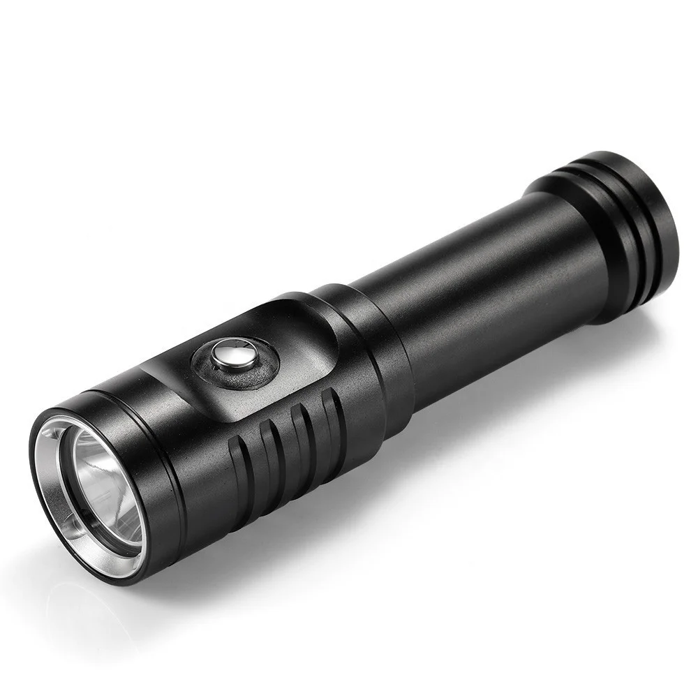 LED Waterproof Diving Flashlight xml l2 Underwater Diver Tactical Torch Portable 18650 Battery Dive Lamp
