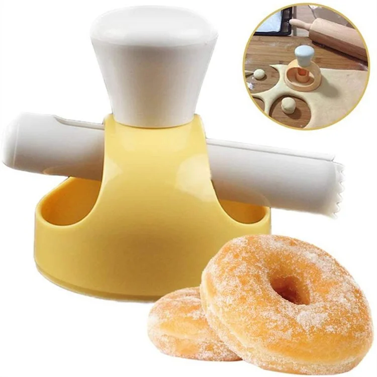 Food Grade Biscuit Donut Mold Donuts Cutter Diy Baking Tool Kitchen Accessories Pastry Cakes Ware Cutter Food Desserts Maker