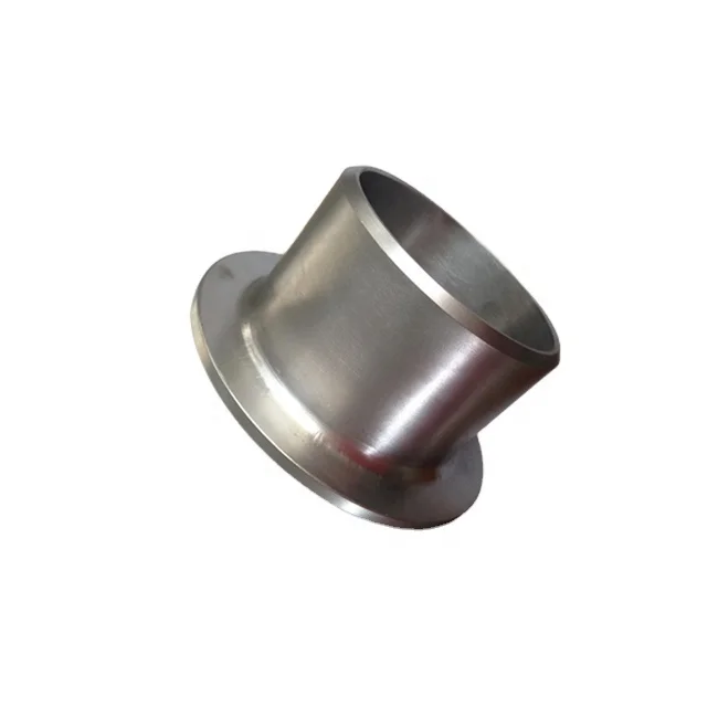 Factory ASME B16.9 Butt Welded Pipe Parts Titanium Alloy Pipe Collar Titanium Stub End