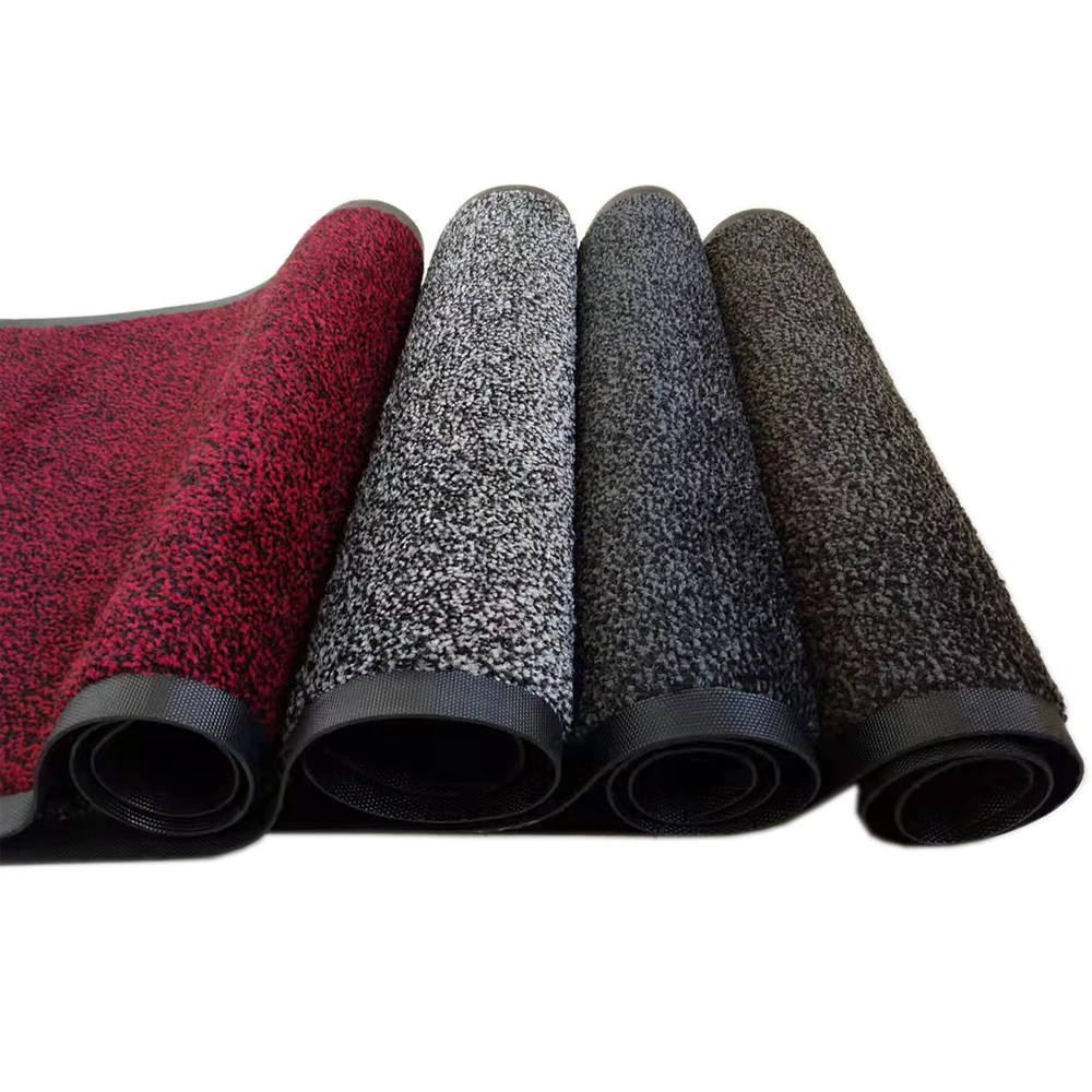 Custom commercial launderable wholesale entrance floor door dust control brush mat
