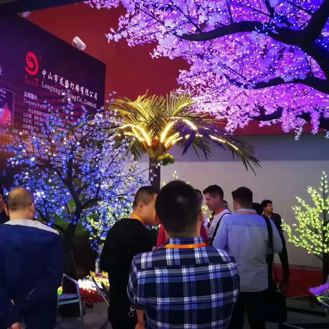 Zhongshan Outdoor led tree lights purple