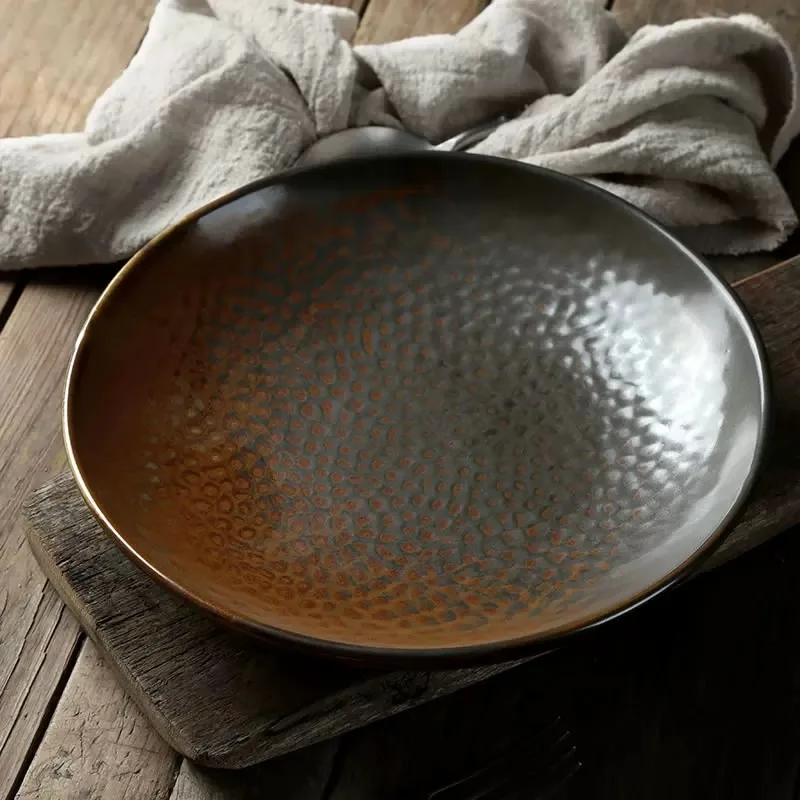 2022 New Banquet & Buffet Serving Plattes Vajilla Platos Egg Shape Ceramics Stackable Crockery Japanese Restaurant Plates Dishes