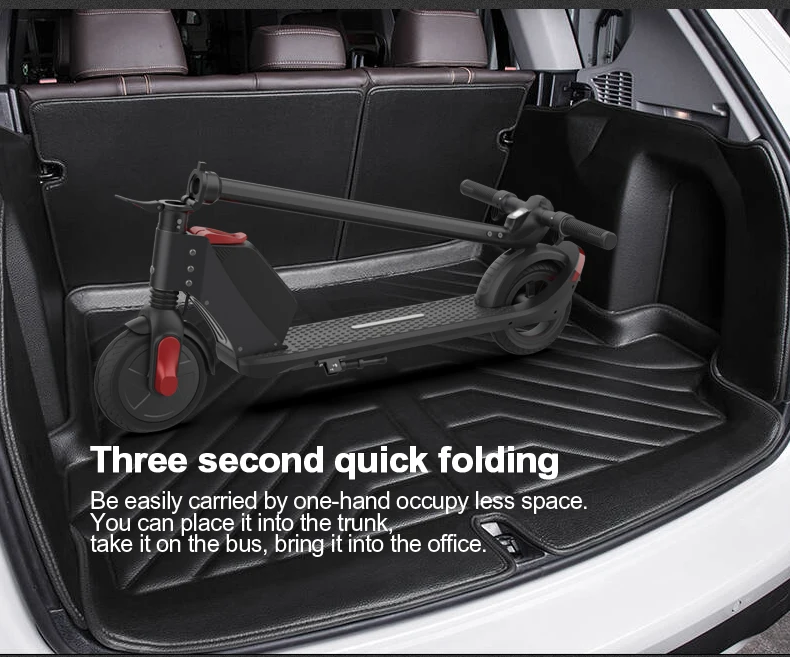 P1P Escooter 7.8Ah Battery 350W/500W 8 Inches Mobility Adult Electric Scooters Full Suspension Foldable Electro Scooter for Sale