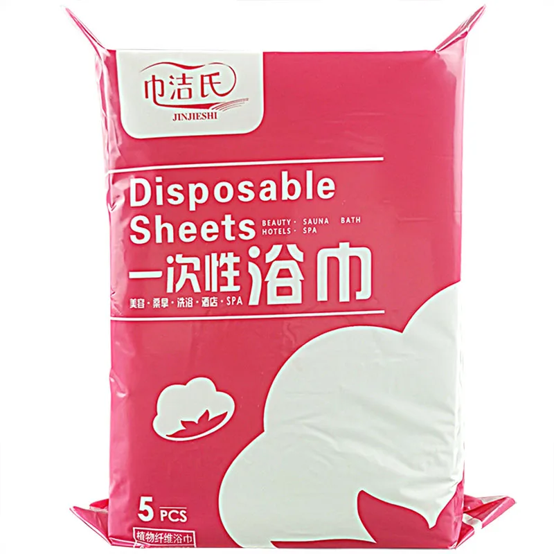 Guaranteed Quality Proper Price Bath Towels Guest Spa Bath Washcloth Non-woven Hotel Towels Disposable Bath Towel