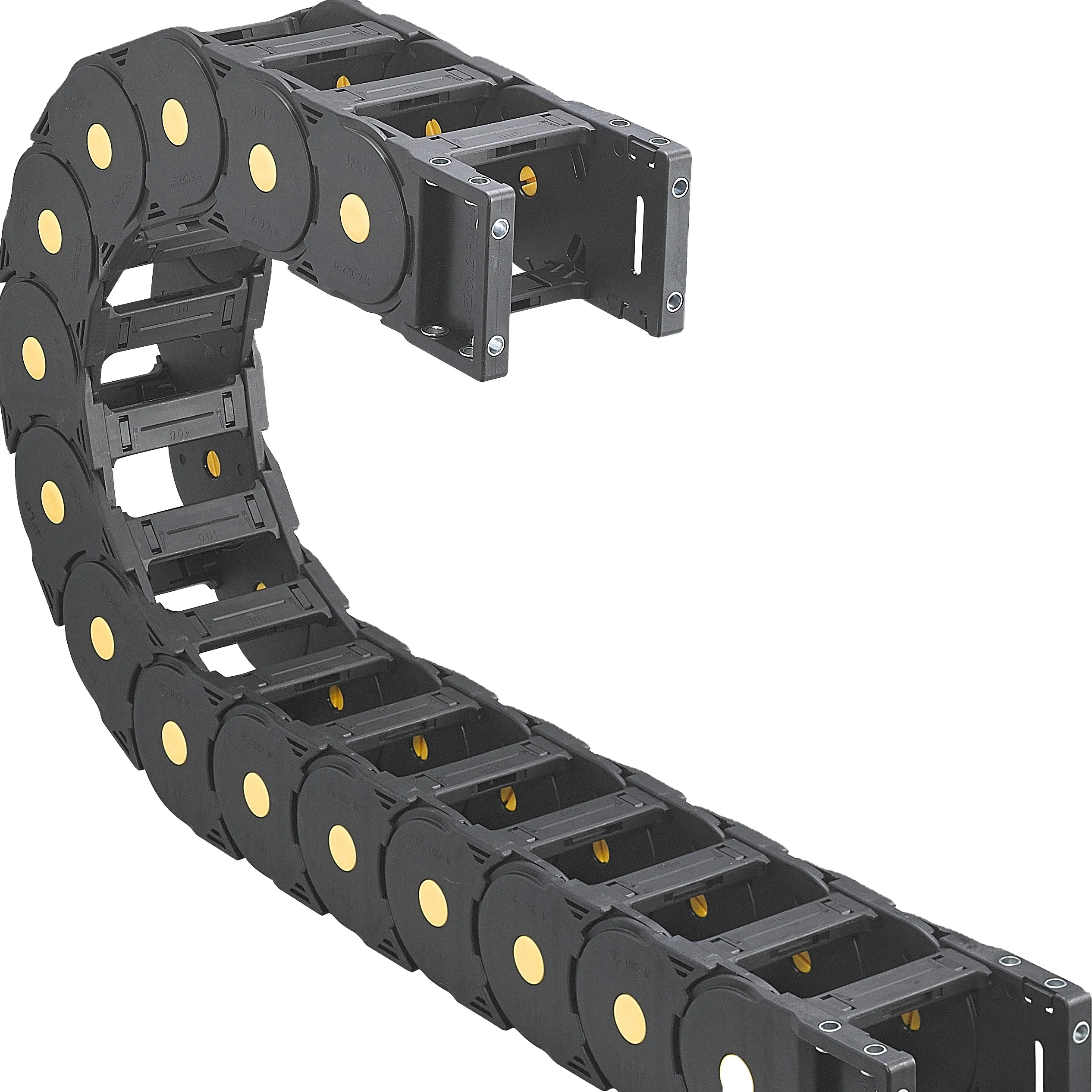 JFLO 80mm Nylon Bridge Type Cable Drag Chain,  Cable Track JEZ80Q