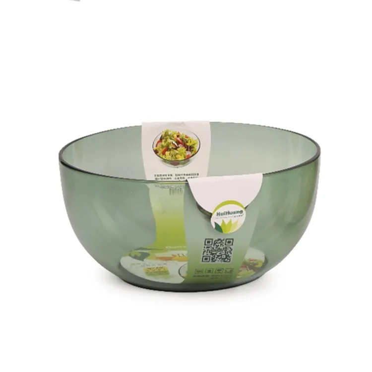 
 Оптовая продажа экологически чистых столовых приборов для дома и ресторана, круглые салатные пластиковые миски для продажи  