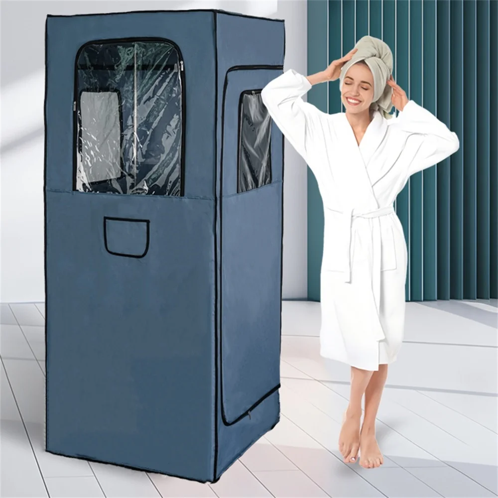 Foldable Full-Body Wet Spa Sauna Room Easy Portability Portable Sauna Room Tent Detoxation Full Size Personal Steam Room