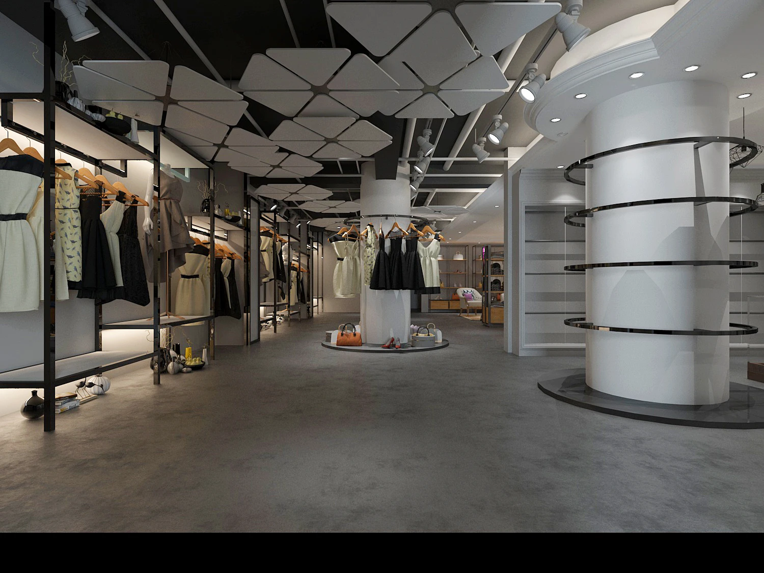 Ladies Clothes Shop Design Luxury Boutique Clothing Store Interior Design Boutique Clothing Store