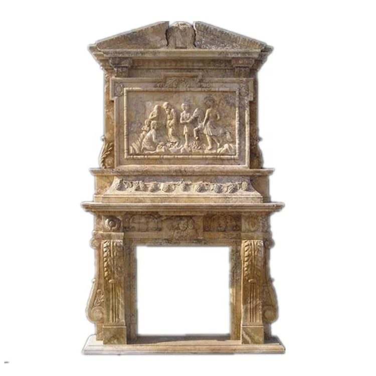 Construction home decoration natural stone electric fireplace italian carrara natural indoor marble fireplace