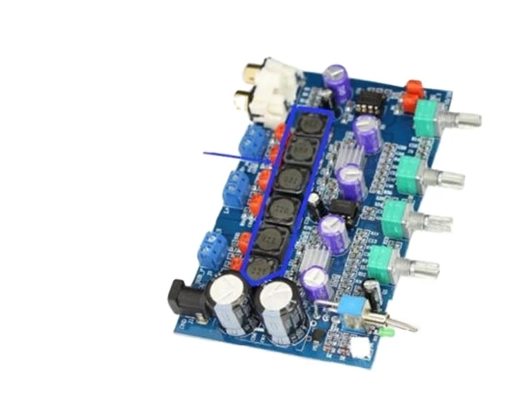 2 1 цифровой усилитель сабвуфер TPA3116D2 50 Вт + 100W 12v 24v автомобиль