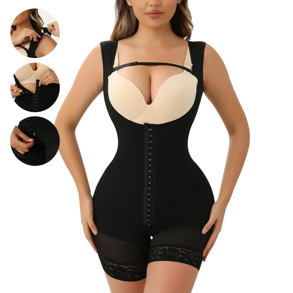 Wholesale Waist Trainer Shaper Butt Lifter Faja Tummy Control Shapewear Body Slimming Sexy Bodysuit For Women