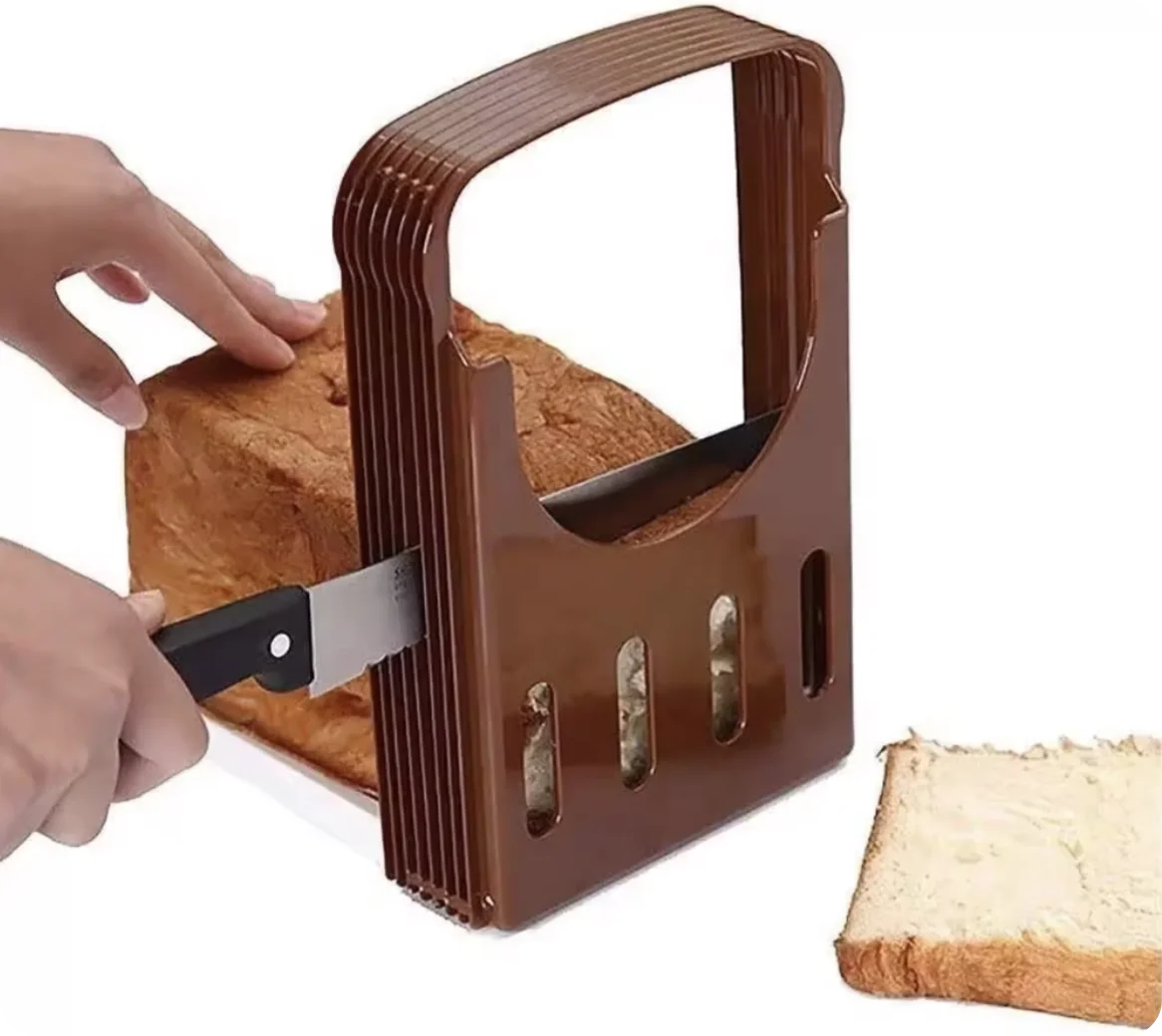 Kitchen Tool Manual Bread Cutter Loaf Toast Slicer