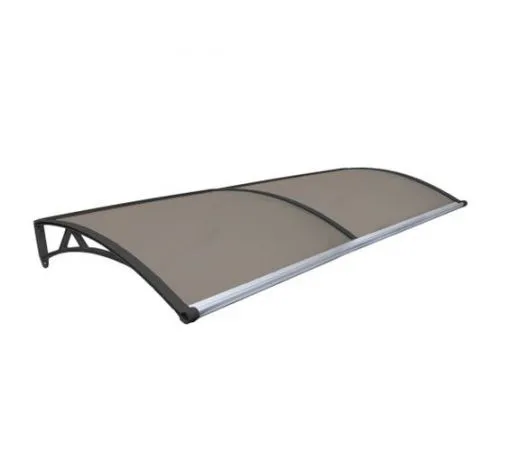 BSCI wholesale  Outdoor gazebo Awnings gutter door Canopy  150x100cm 5mm hollow  PC board window awnings Shade Sails