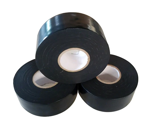 White and black corrosion protection tape for gas water pipeline