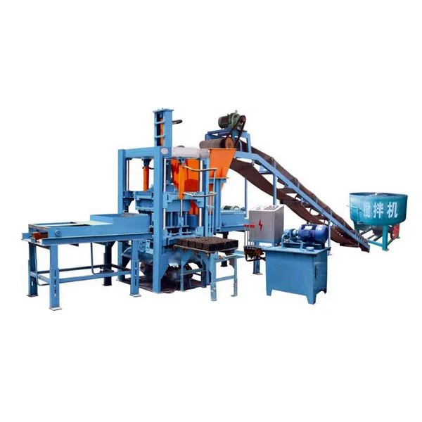 Automated mesin bata batu Ecological Earth Block Masin Automatic Eco Interlock Bricks Machine Production Line