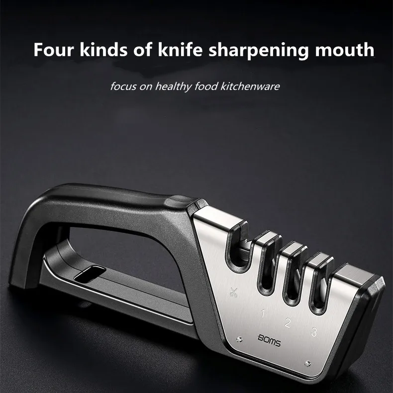 Kitchen Knife Sharpening Stone four-in-one Tungsten Diamond Ceramic Sharpener Tool